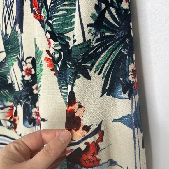ZARA tropical bomber floral jacket - Picture 9 of 10